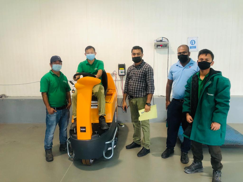 Successful Lithium-Ion Battery Installation on a Scrubber Drier