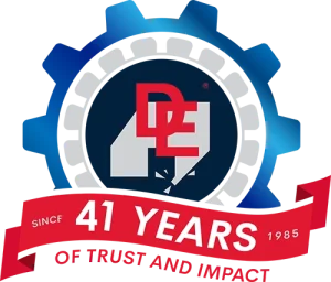 Dahbashi Engineering 41st Year Anniversary Logo